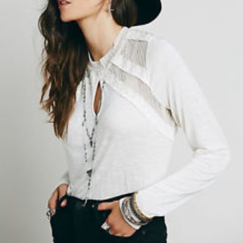 Fp New Romantics Ruby Jane Blouse - image 1